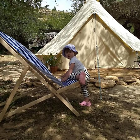 Villa Family Bell Tent à Tortosa Extérieur photo