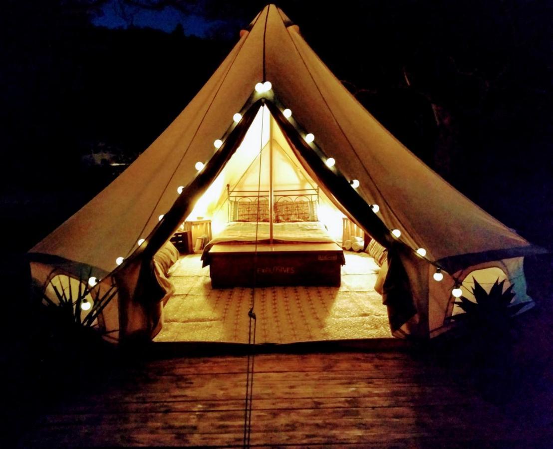 Villa Family Bell Tent à Tortosa Extérieur photo